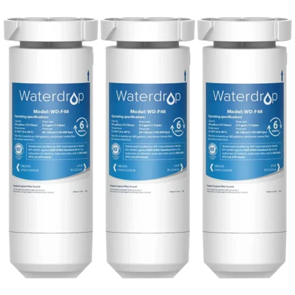 Waterdrop Replacement for GE XWF Refrigerator Water Filter