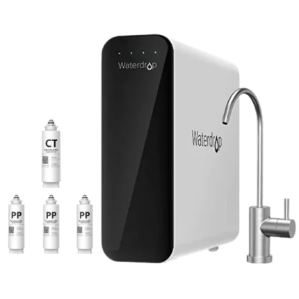 Ultrafiltration Under Sink Water Filter System Waterdrop TSU-W With 2 Year Package