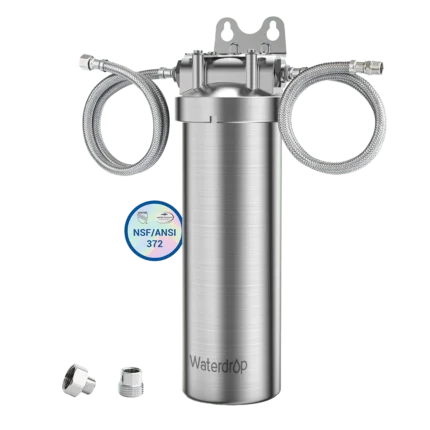 Stainless Steel Under Sink Water Filter | Direct Connect Filtration System