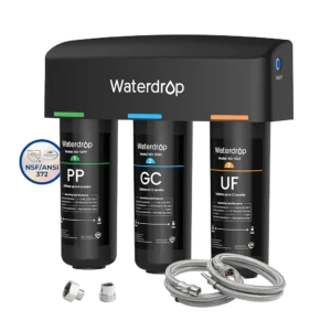 3-stage Ultra Filtration Under Sink Water Filter System Waterdrop TSA-UF