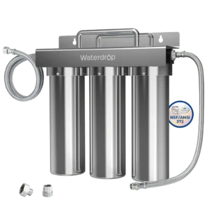 6-stage Under Sink Ultrafiltration Stainless Steel Water Filter System Waterdrop TST-UF
