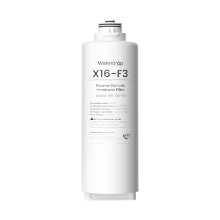 X16-F3 Filter for Waterdrop X16 Reverse Osmosis System | 1600 GPD